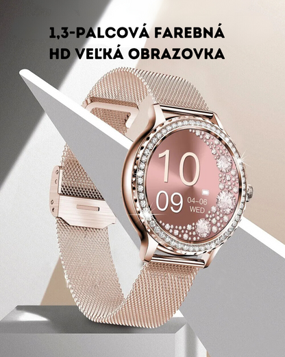 Rose Gold Premium Smart hodinky + darčekový remienok